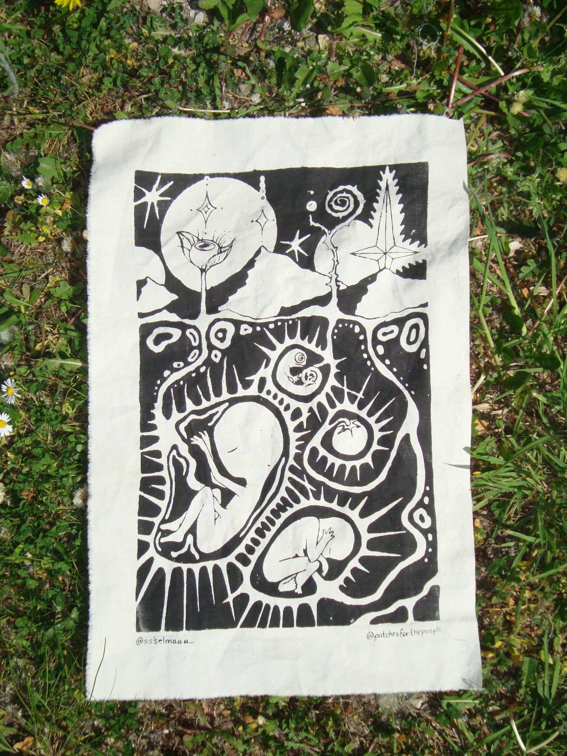 ‘In the Wombs of Mother Earth’-patch
